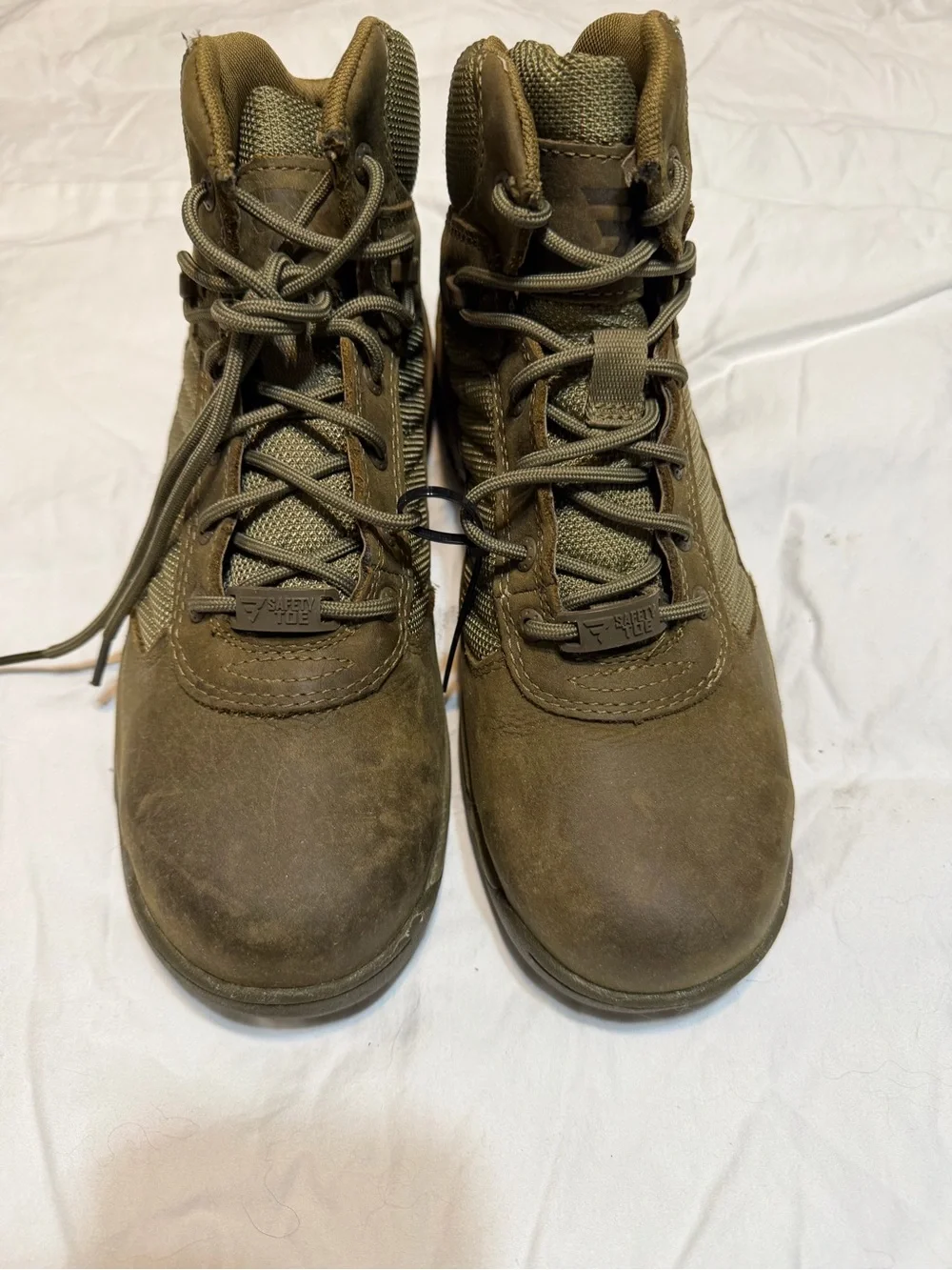 Bates Tactical Sport 2 Mid Safety Toe Work Boots Brown Men’s 10